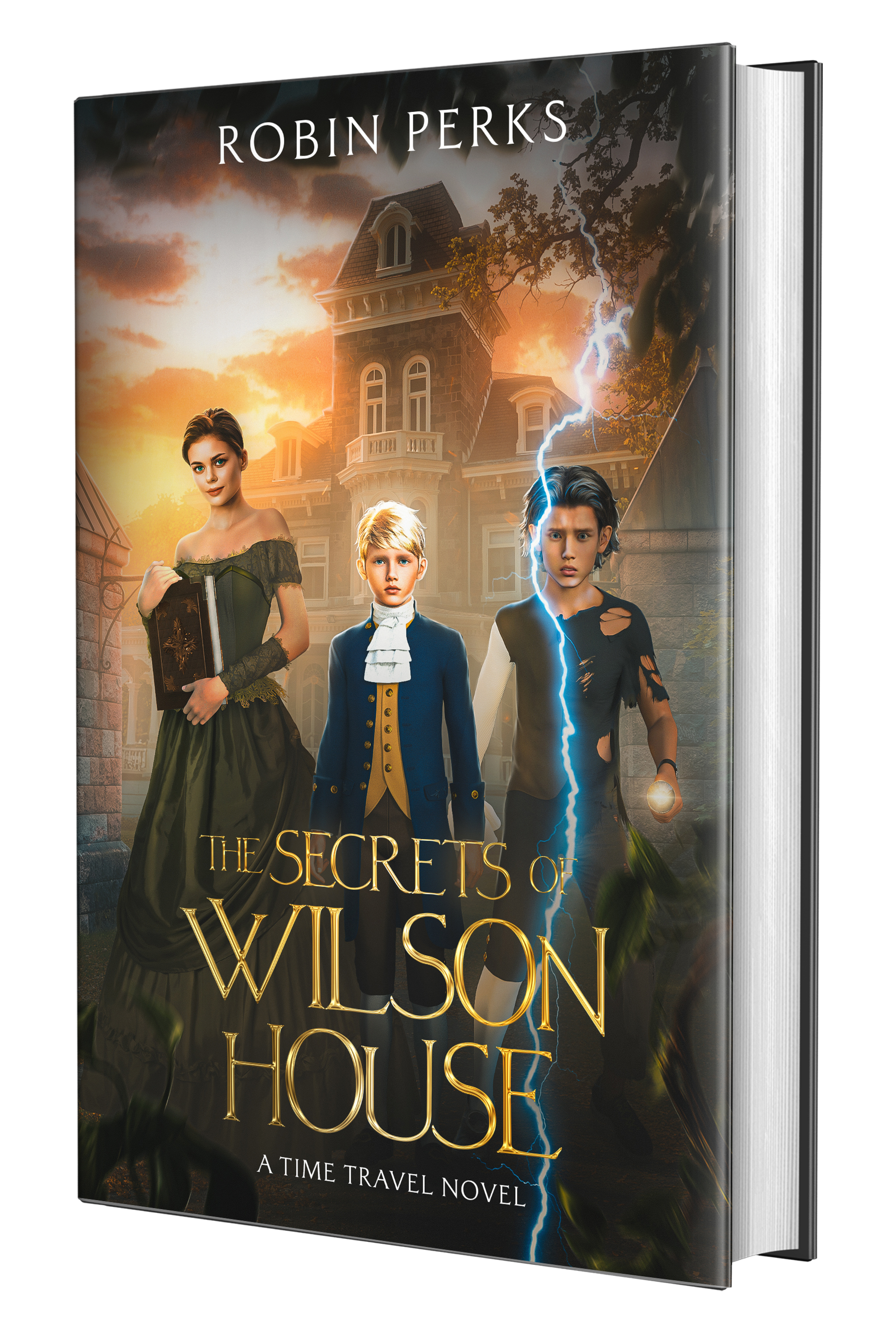 Book cover of The Secrets of Wilson House